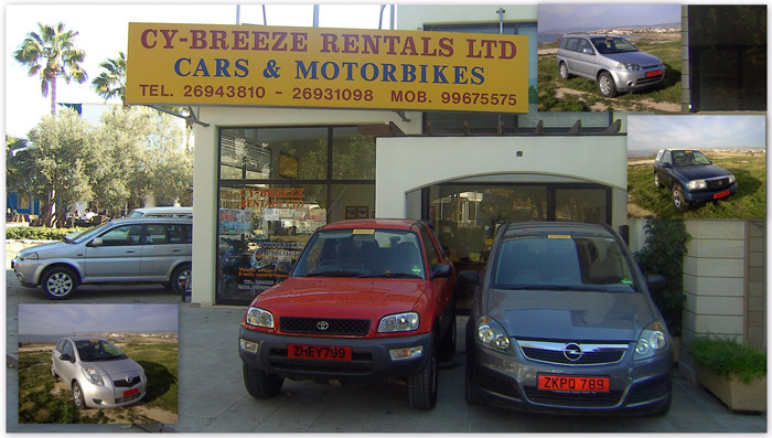Cy-Breeze Rentals Main Office - Paphos Cyprus